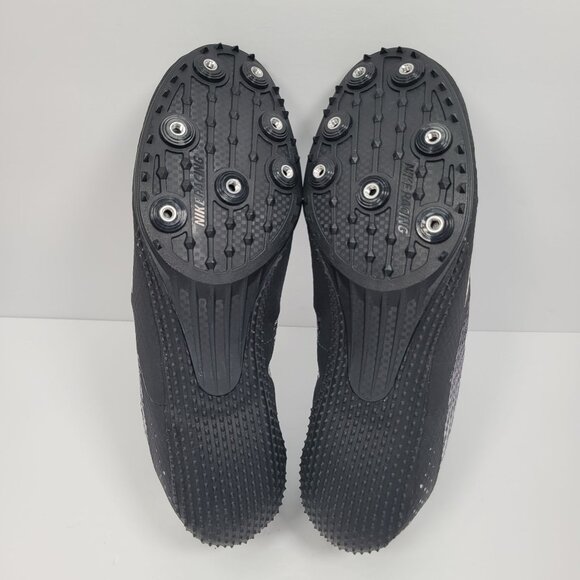 Nike Zoom Rival S Sprint Racing Men's Black Spikes Shoes 806554-011 US Size 11 - Picture 7 of 9
